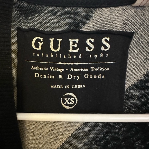 Guess Button Up Sweater - Picture 3 of 3